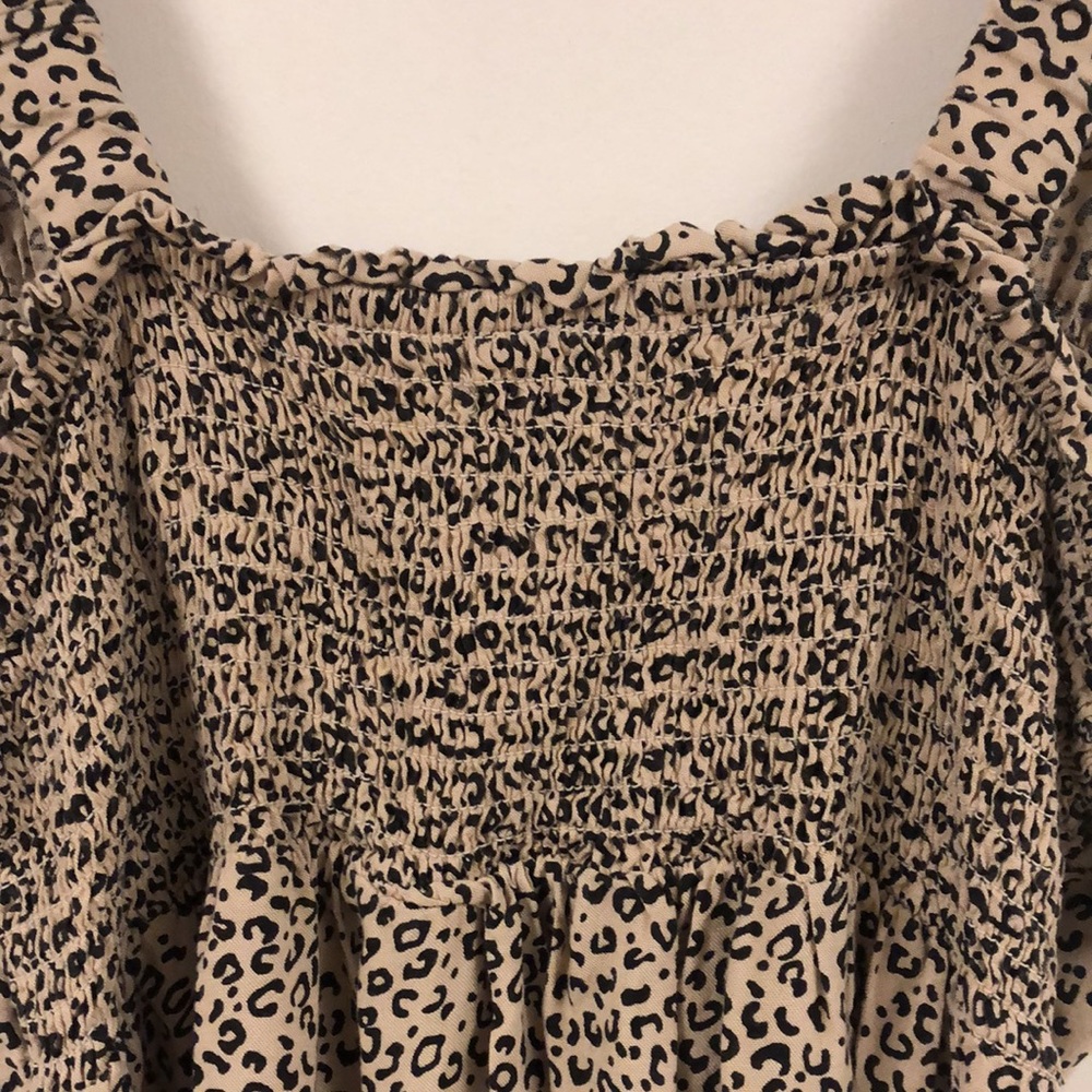 Cheetah print sleeveless maxi dress with buttons - Picture 8 of 11